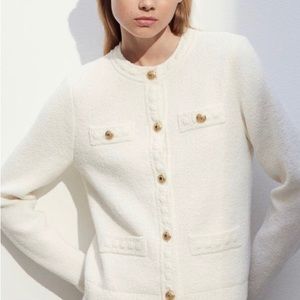H&M textured knit cardigan